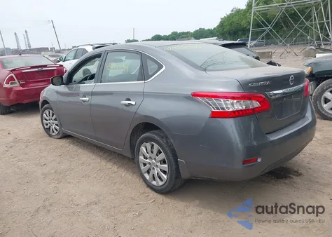 2015 Nissan Sentra S из США, поврежденный, VIN 3N1AB7AP1FY225676